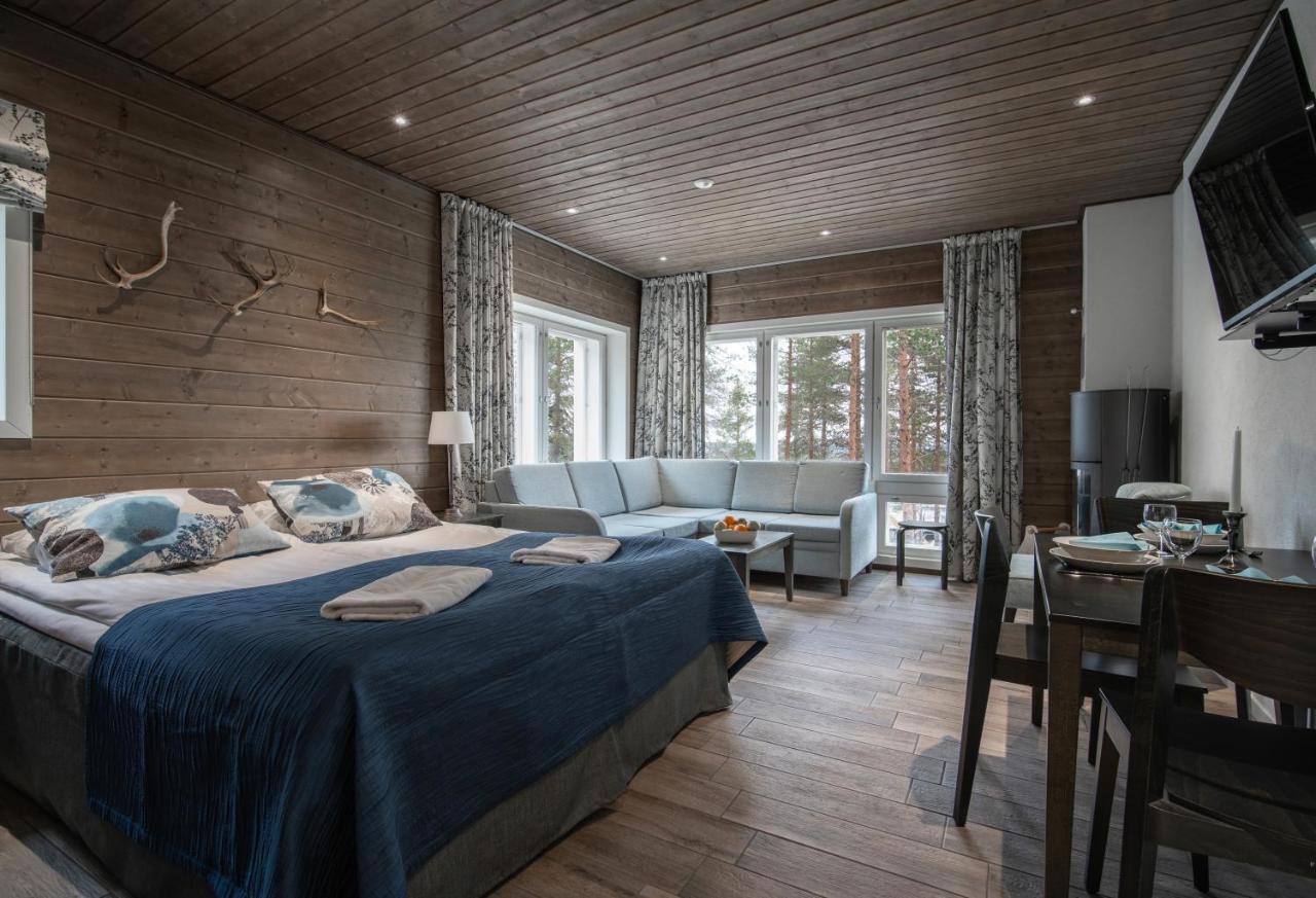 Ski-Inn Pyhaelinna Pyhätunturi Eksteriør bilde