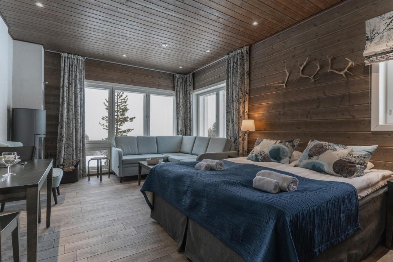Ski-Inn Pyhaelinna Pyhätunturi Eksteriør bilde